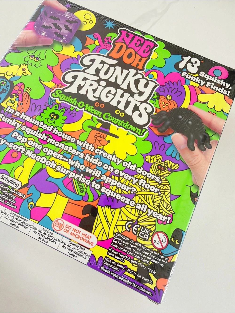 Funky Frights Squish-O-Ween Countdown Kids Toy - Multicolor